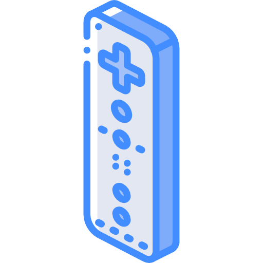 spielcontroller Basic Miscellany Blue icon