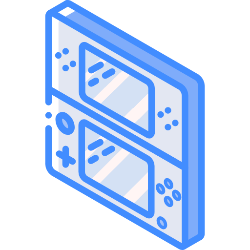 console de jeu Basic Miscellany Blue Icône