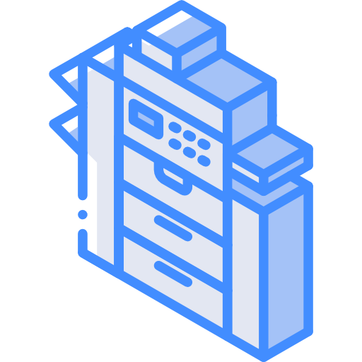 printer Basic Miscellany Blue icoon