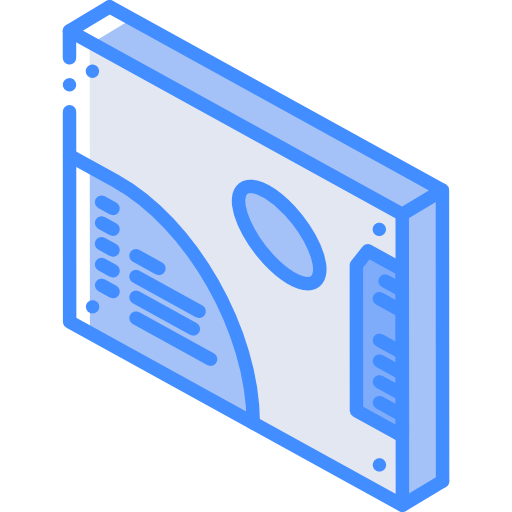 zentralprozessor Basic Miscellany Blue icon