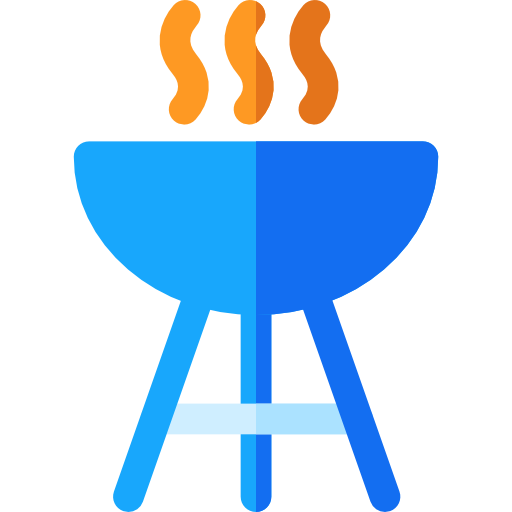 Bbq Basic Rounded Flat icon