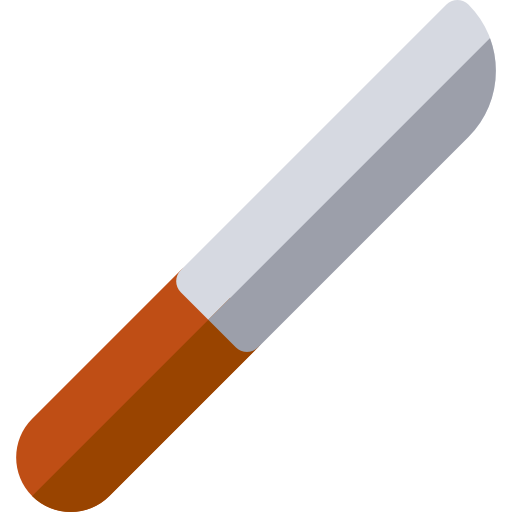 Knife Basic Rounded Flat icon