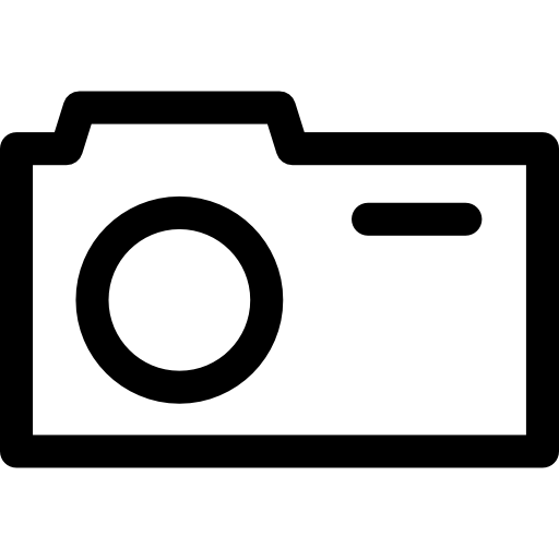 kamera Basic Rounded Lineal ikona