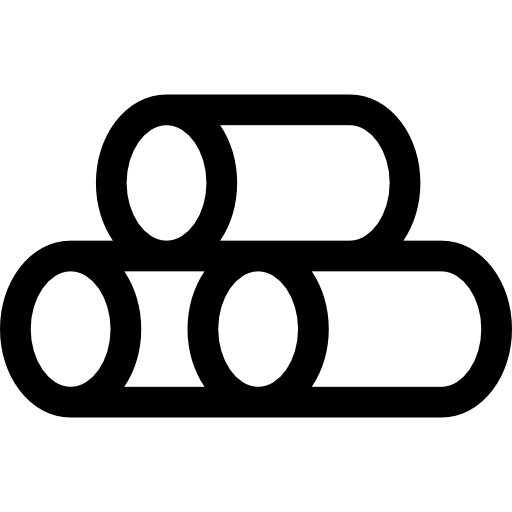 bois Basic Rounded Lineal Icône