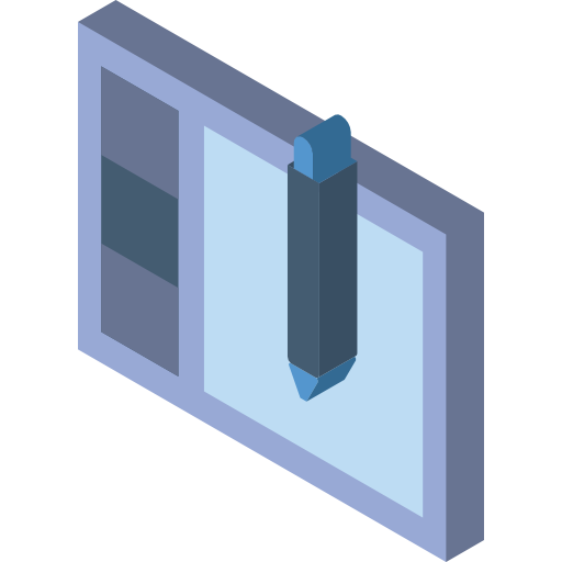 tablet graficzny Basic Miscellany Flat ikona