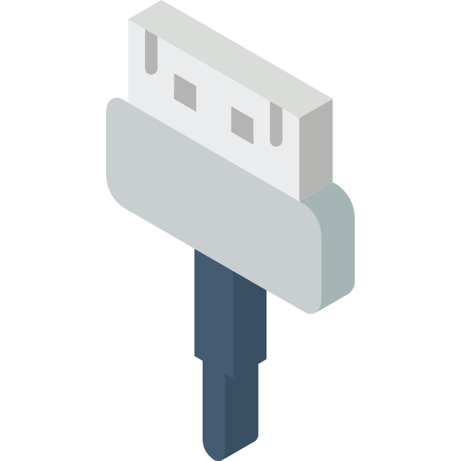 usb-kabel Basic Miscellany Flat icon