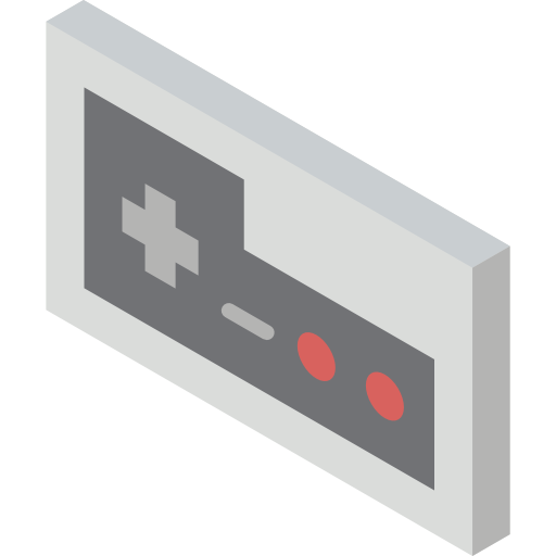 Game controller Basic Miscellany Flat icon