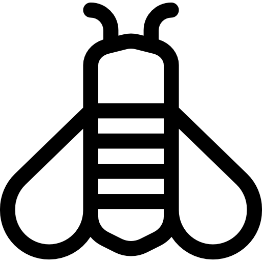 蜂 Basic Rounded Lineal icon