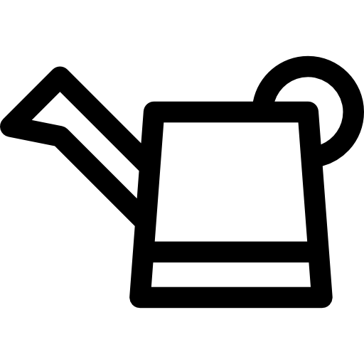 annaffiatoio Basic Rounded Lineal icona