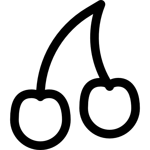 체리 Basic Rounded Lineal icon