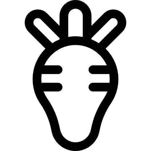ravanello Basic Rounded Lineal icona