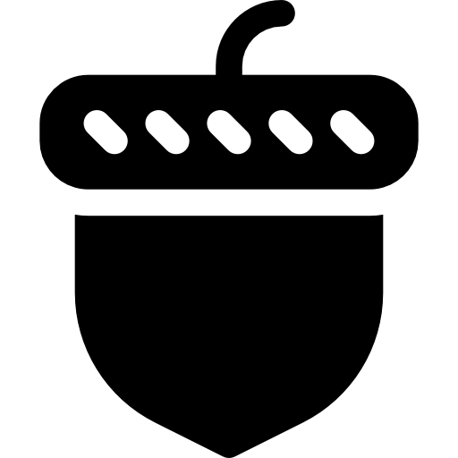Acorn Basic Rounded Filled icon