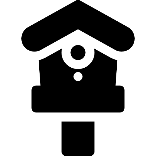 pajarera Basic Rounded Filled icono