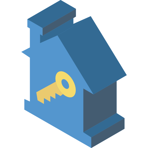 Ключ от дома Basic Miscellany Flat иконка
