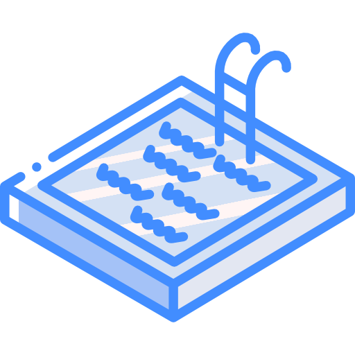 schwimmbad Basic Miscellany Blue icon