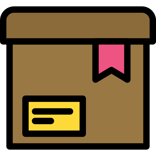 caja Darius Dan Lineal Color icono