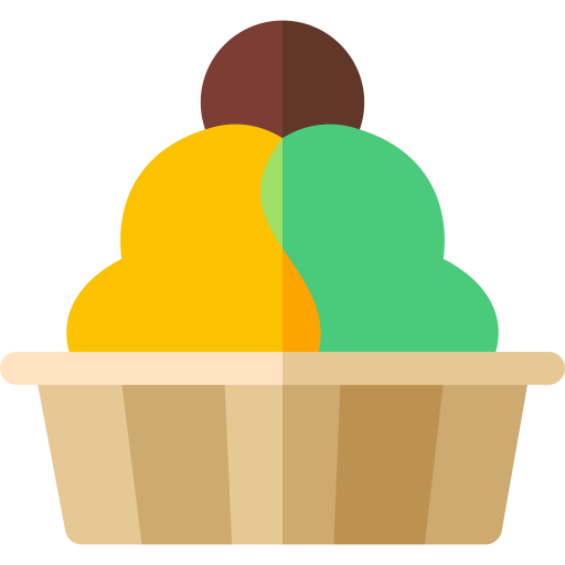 cupcake Basic Rounded Flat icon