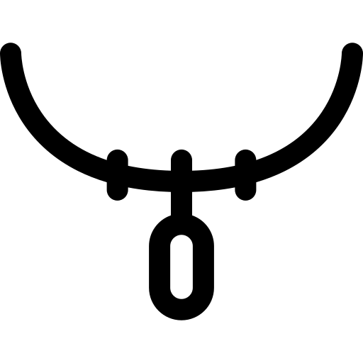 halsketting Basic Rounded Lineal icoon