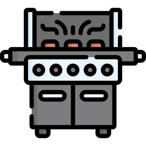 Grill Special Lineal color icon