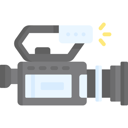 kamera wideo Special Flat ikona