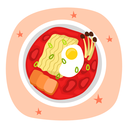 ramen Generic Rounded Shapes Ícone