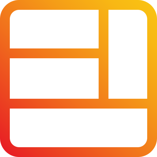 Layout Generic Gradient icon