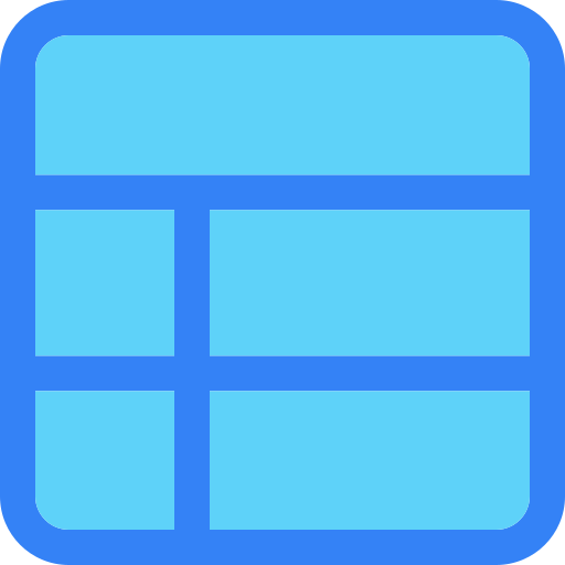 リスト Generic Blue icon