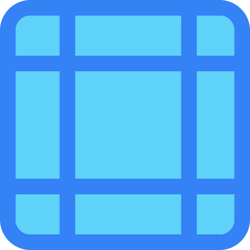 Layout Generic Blue icon