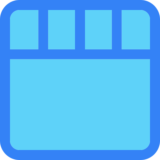 Layout Generic Blue icon