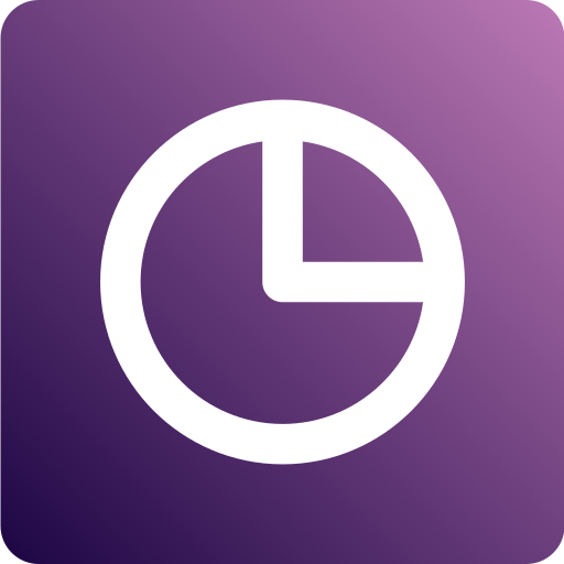 gráfico circular Generic Flat Gradient icono