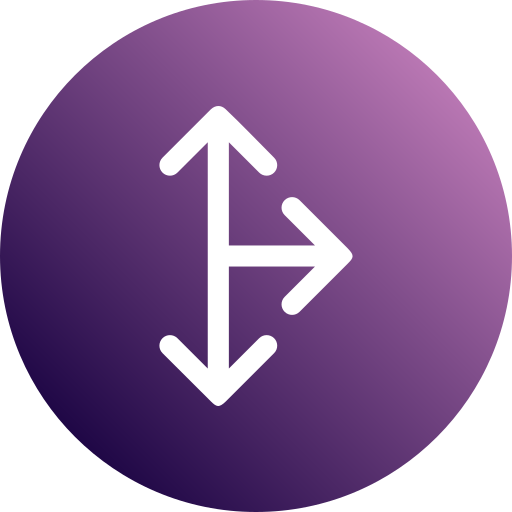 Junction Generic Flat Gradient icon