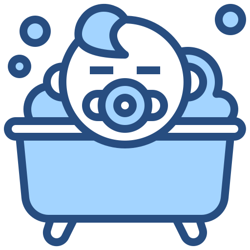 Bathing Generic Blue icon