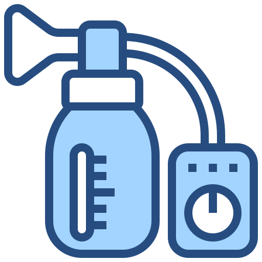 extractor de leche Generic Blue icono