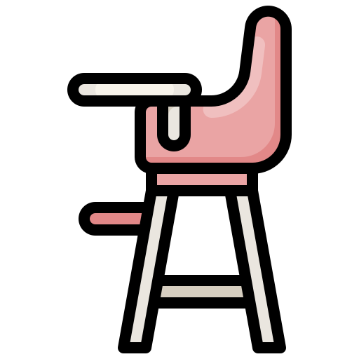 sedia per bambini Generic Outline Color icona