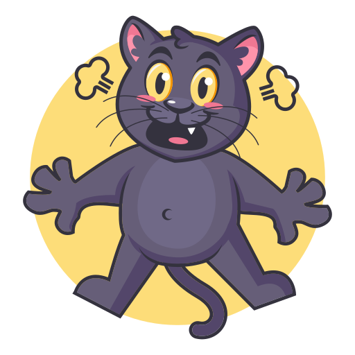 Shocked Generic Sticker Color Lineal Color icon