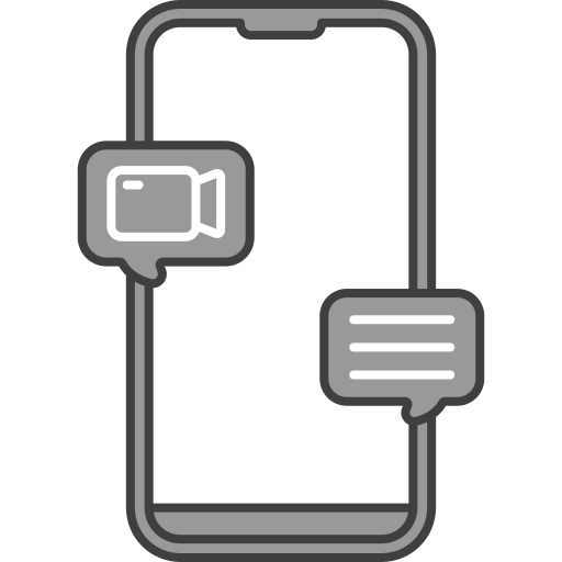 スマートフォン Generic Grey icon