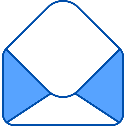 e-mail Generic Blue icona