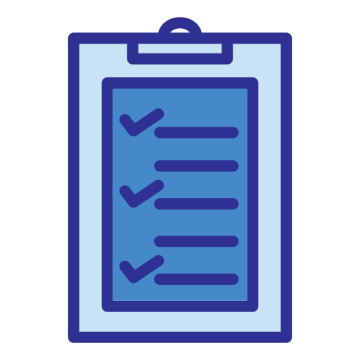 List Generic Blue icon