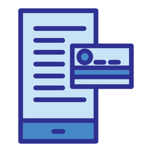 Payment method Generic Blue icon