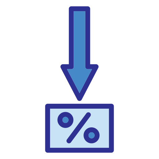 할인 Generic Blue icon