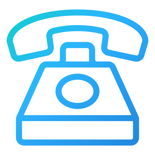 Telephone Generic Gradient icon