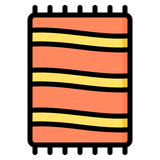 toalla de playa Generic Outline Color icono