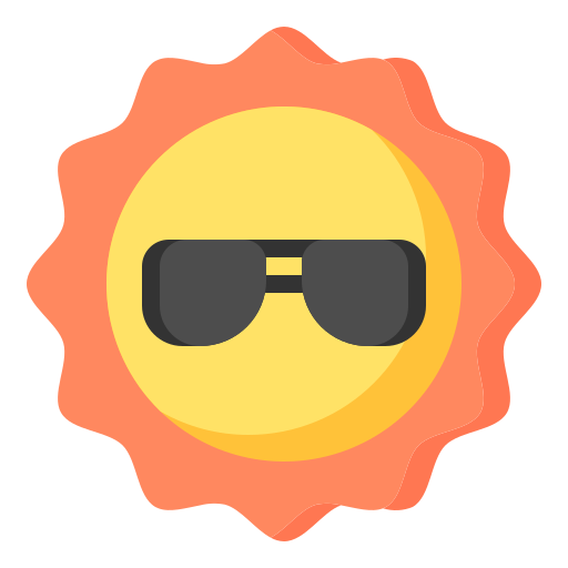 Солнце Generic Flat иконка