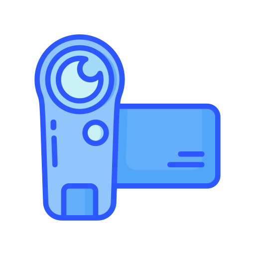 camcorder Generic Blue icon