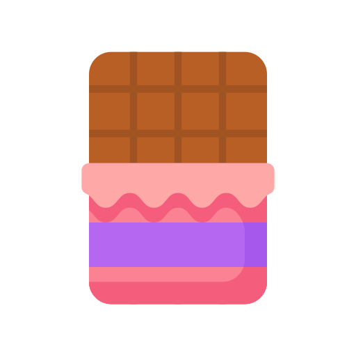 chocoladereep Generic Flat icoon