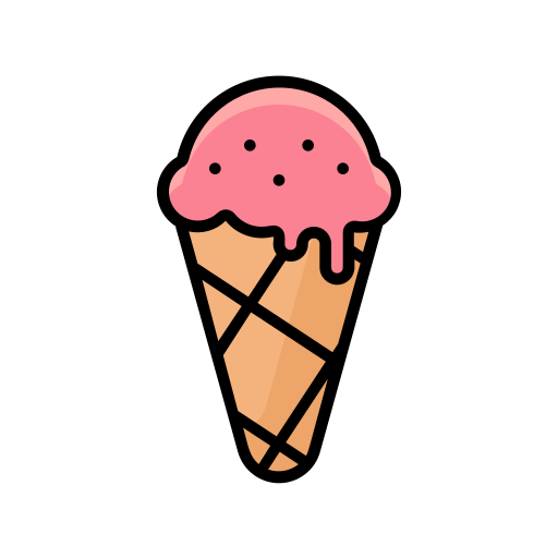 Ice cream cone Generic Outline Color icon