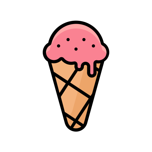 cucurucho de helado Generic Outline Color icono