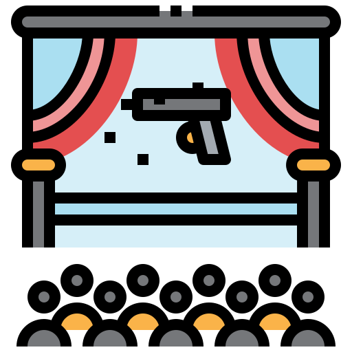 actionfilm Generic Outline Color icon