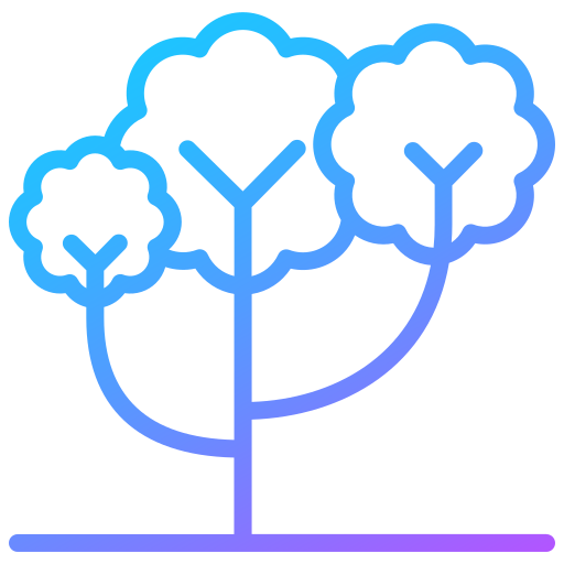 arbre Generic Gradient Icône