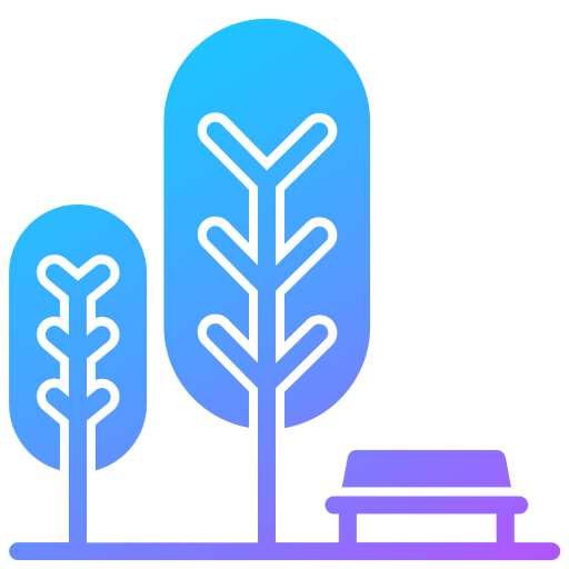 arbre Generic Flat Gradient Icône